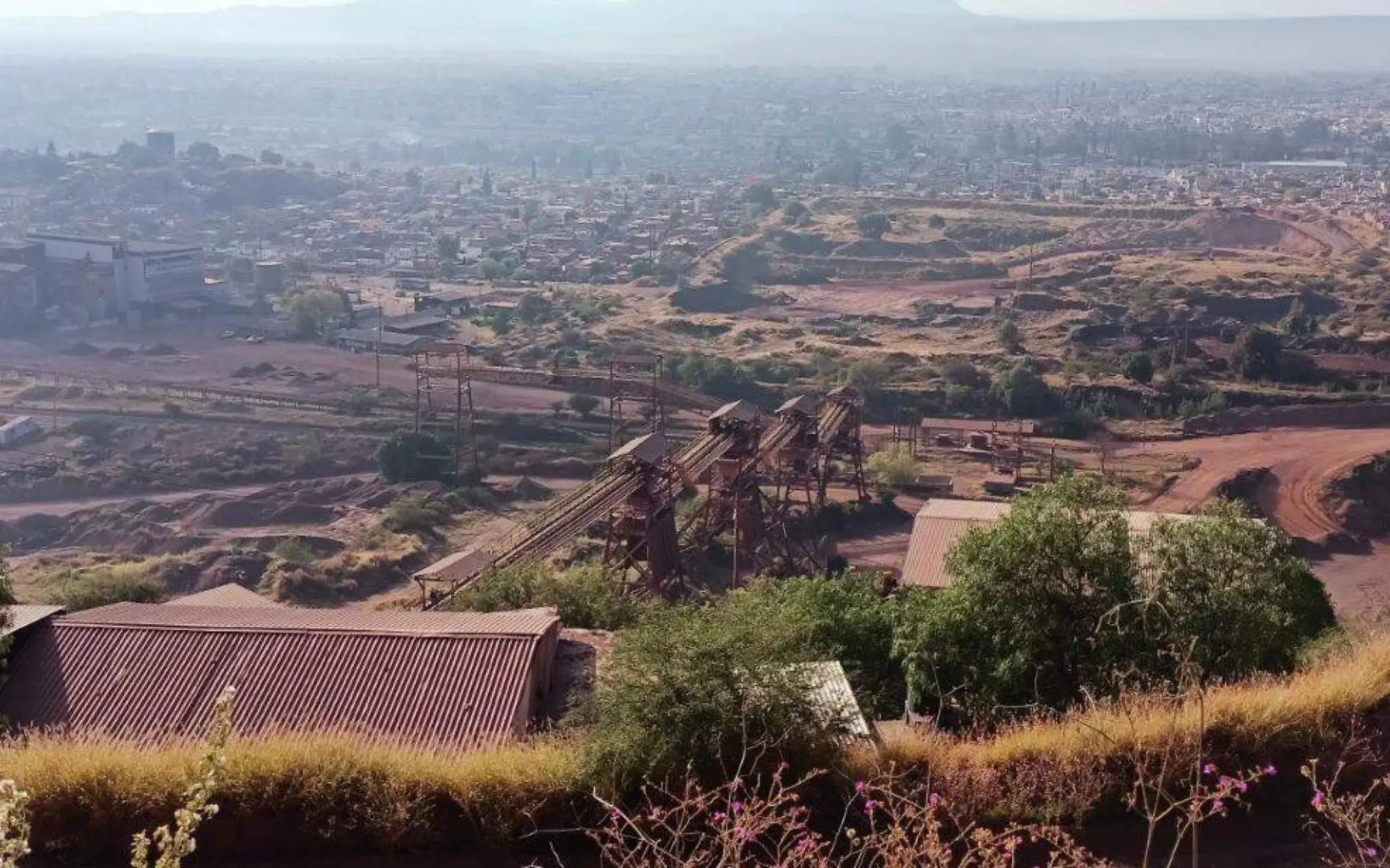 Mina del Cerro de Mercado en Durango